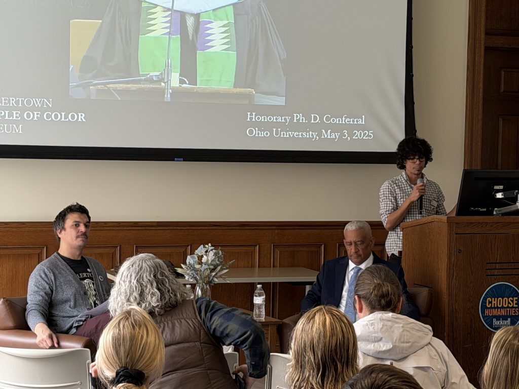 Paul Barba introducing the event